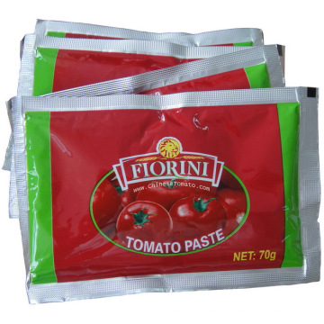 70g Beutel Tomatenmark 28-30% Brix Doppelkonzentrat